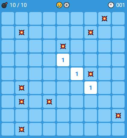 マインスイーパー - 爆弾回避